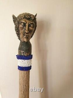 One of a kind hand carved walking sticks