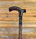 Orthopaedic Handle Carved Walking Stick, Carved Walking Stick, Personalized Cane
