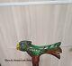 Parrot Head Handle Hand Carved Walking Cane Wooden Walking Stick Handmade B/G6