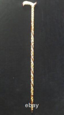 Personalize Handmade Carving Wooden walking stick, Walking Stick Wooden Cane