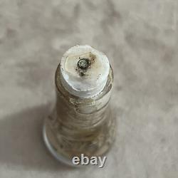 RUSTIC VINTAGE Buck & Doe Carved Cane/Walking Stick Handle Antler & Resin