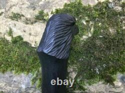 Raven Carved Handle Full Wooden Cane Walking Stick Dragon Walking Cane Vintage