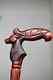 Reindeer Wooden Hand carved Cane Artistic Hand Carved Walking Stick for Style