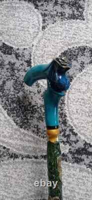 Rose Walking cane for women Walking cane stick Hand carved walking stick rose