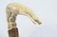 Sheffield Hand Carved Antler Horn Large Horse Walking Stick Cane Top Handle