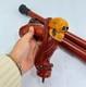 Skull Cane Wooden Walking Stick Ergonomic Palm Grip Handle Wood Carved Walking