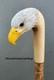 Stylish wooden walking stick hand carved Beautiful Bird wooden walking stick