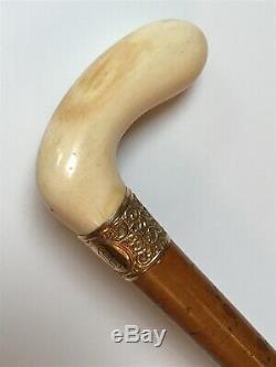 Superb Antique Carved Walking Cane/Stick