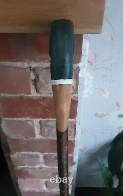 Unique hand carved duck Drake country Walking stick / dress stick shooting