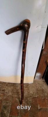 Unique hand carved walking stick/Staff