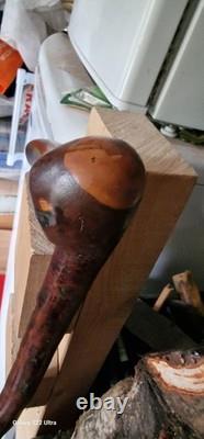 Unique hand carved walking stick/Staff