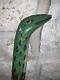 Vintage 38 Hand Carved Snake Reptile Wooden Walking Cane Handmade Walking Stick