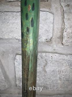 Vintage 38 Hand Carved Snake Reptile Wooden Walking Cane Handmade Walking Stick