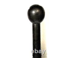 Vintage African Tribal Heavy Hand-Carved Ebony Walking Stick 94cm