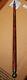 Vintage Carved Wood & Brass Walking Stick/Cane with Hidden Pool Cue