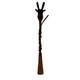 Vintage Carved Wooden Walking Stick Antelope Head Design 75cm Collectible