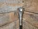 Vintage Cobra Head Walking Stick Black Shaft Silver Coloured Metal Cobra