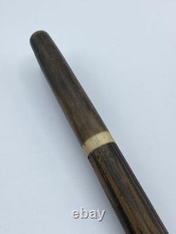 Vintage Coromandel & Carved Faux Antler Birds Head Walking Stick