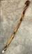 Vintage Hand Carved Diamond Willow Wizard Staff Walking Stick Cane Knotted Root