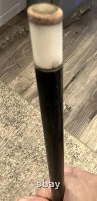 Vintage Hand Carved Dragon Convertible Walking Stick-Cane withConcealed Pool Cue