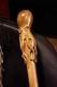 Vintage Octopus Head Handle Wooden Walking Stick Cane Hand Carved new gift