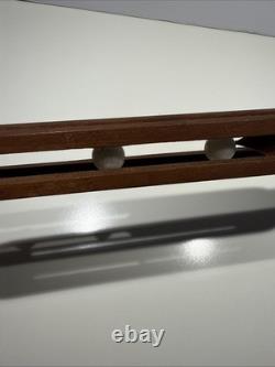 Vintage Rare Hand Carved Wood Walking Stick 36 Moroccan Temple Building Fund