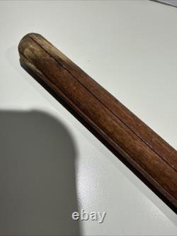 Vintage Rare Hand Carved Wood Walking Stick 36 Moroccan Temple Building Fund
