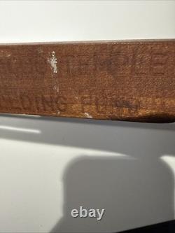 Vintage Rare Hand Carved Wood Walking Stick 36 Moroccan Temple Building Fund