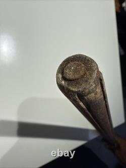 Vintage Rare Hand Carved Wood Walking Stick 36 Moroccan Temple Building Fund