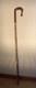 Vintage Shepherds Crook Hand Carved