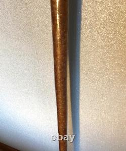 Vintage Shepherds Crook Hand Carved