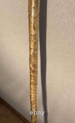 Vintage Shepherds Crook Hand Carved