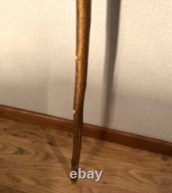 Vintage Shepherds Crook Hand Carved