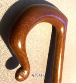 Vintage Shepherds Crook Hand Carved
