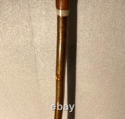 Vintage Shepherds Crook Hand Carved