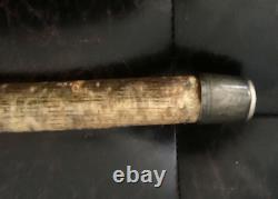 Vintage Shepherds Crook Hand Carved