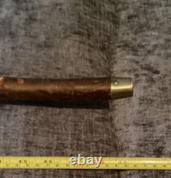 Vintage Shepherds Crook Hand Carved