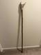 Vintage Stag Horn Walking Thumb Stick / Cane With Carved Whistle