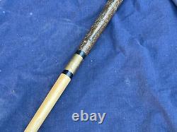 Vintage Well Made Carved Pool Cue / Concealed Walking Stick Cane