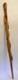 Vtg DIAMOND WILLOW WALKING STICK CANE Carved SNAKE SERPENT Folk Art