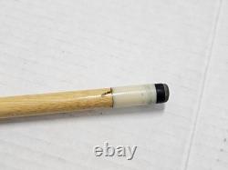 Vtg Dragon Carved Wood & Brass Walking Stick Inside Cane 2 Piece Pool Cue