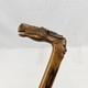 WW1 Turkish Prisoner of War Carved Horse Head Wooden Walking Stick