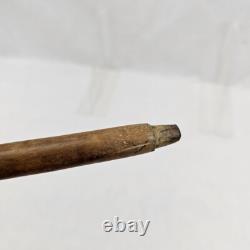 WW1 Turkish Prisoner of War Carved Horse Head Wooden Walking Stick