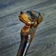 Walking Stick Cane Wooden Walking Cane Handmade Hand Carving Rottweiler UK