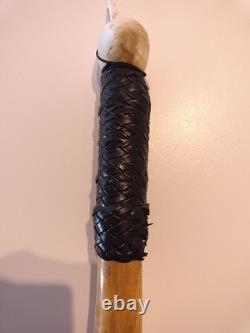 Walking Stick (Hand Carved Rattlesnake)