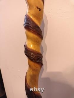 Walking Stick (Hand Carved Rattlesnake)