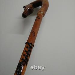 Walking Stick, cane Hand Carved