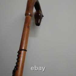 Walking Stick, cane Hand Carved
