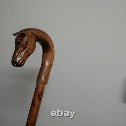 Walking Stick, cane Hand Carved