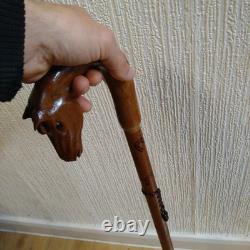 Walking Stick, cane Hand Carved